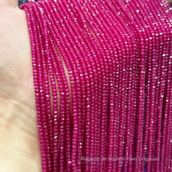 Mărgele libere – corindon, mărgele separatoare tăiate, originea Shanwei, culturare artificială