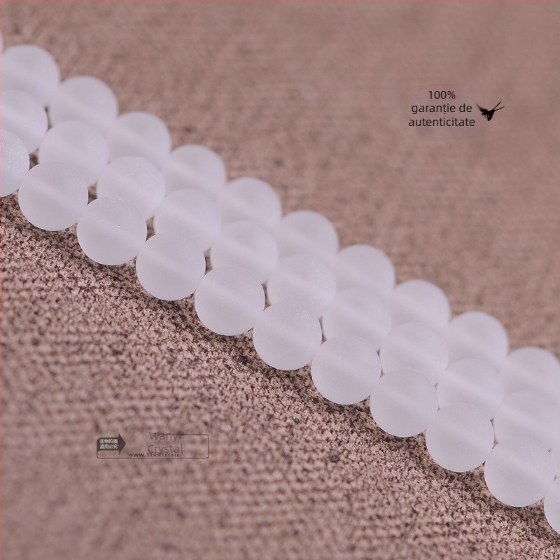 Mărgele libere de cristal, formă rotundă, șlefuire și lustruire