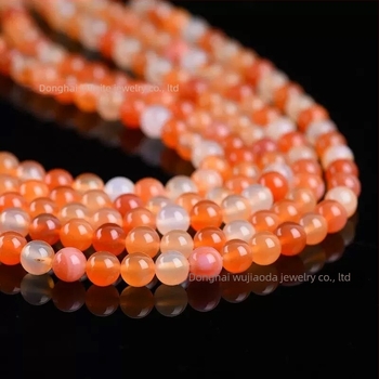 Mărgele libere din agate, lustruite, stil natural (proaspăt și dulce)