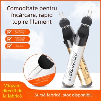 Peniță de Ardere a Firului – Unealtă manuală pentru reparații instantanee ale firului cerat și împletire, pentru bijuterii, portofele și accesorii din piele (Brand: win win; Alimentare: Alte; Tip: Peniță de Ardere a Firului)