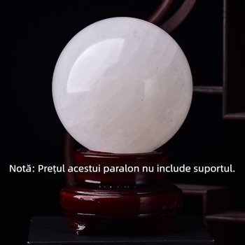 Bilă de cristal; formă sferică; origine: Donghai County, Lianyungang; marcă: Zhouyang