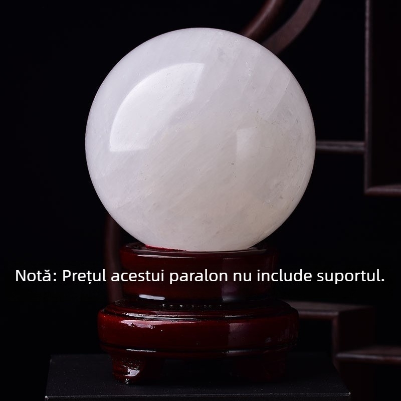 Bilă de cristal; formă sferică; origine: Donghai County, Lianyungang; marcă: Zhouyang