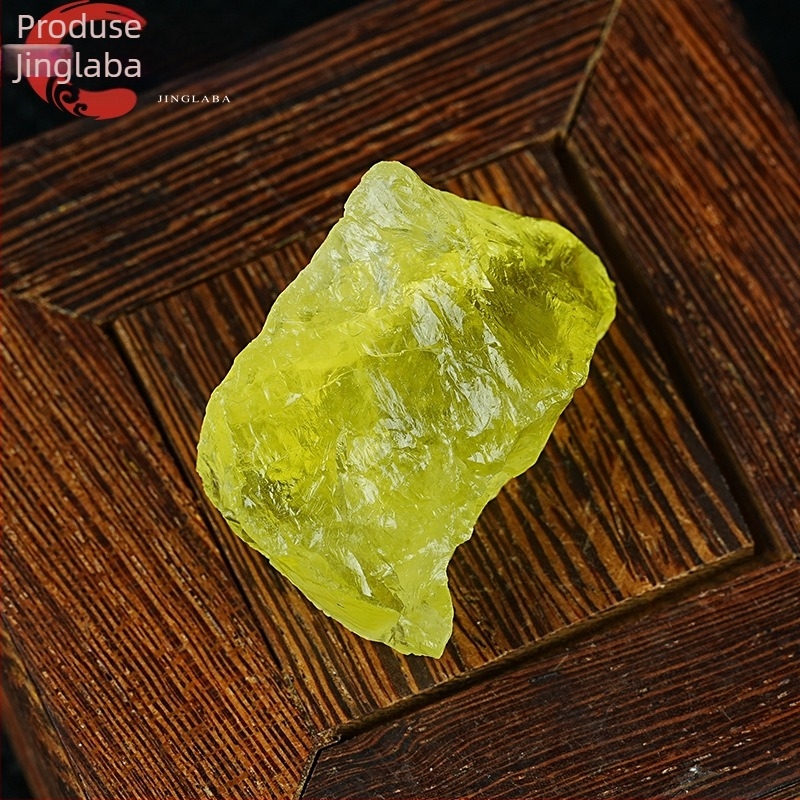 Cristal de citrin natural; piatră brută; specimen mineral; piatră pentru difuzor aromaterapeutic; ornament educațional
