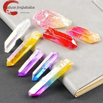 Piatră Dragon Breath naturală – decor mineral din cristal electroplated, pentru acvariu; origine: Lianyungang Donghai County; aspect: piatră brută; tip de cristal: cristal