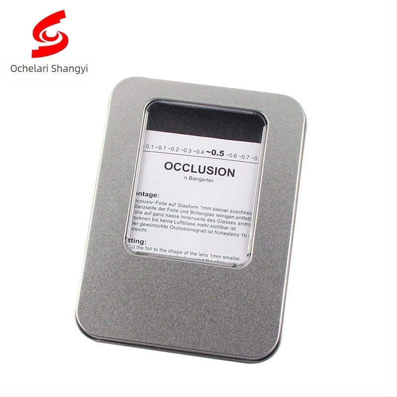 Mască oculară pentru ambliopie cu film de reprimare — film optic, model Amblyopic pressure Film, pentru accesorii, etichetă privată licențiată