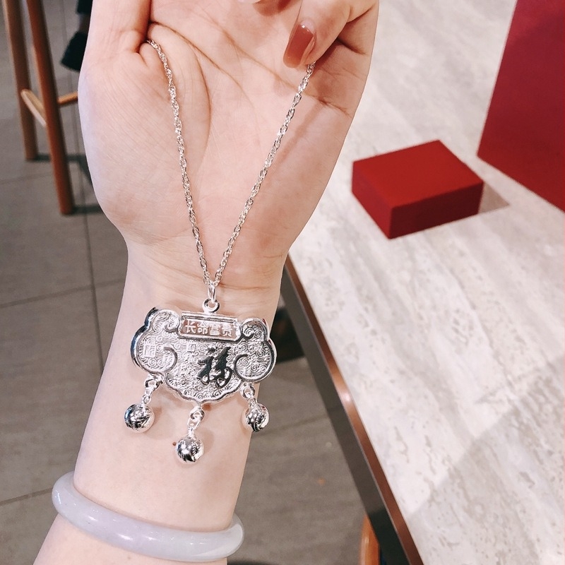 Lănțișor din argint pentru copii – stil național, motiv zodiac, pandantiv