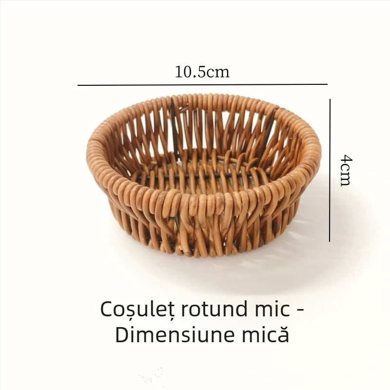 Farfurie pentru fructe – ceramică, stil outdoor, design simplu, Nr. produs 9658412