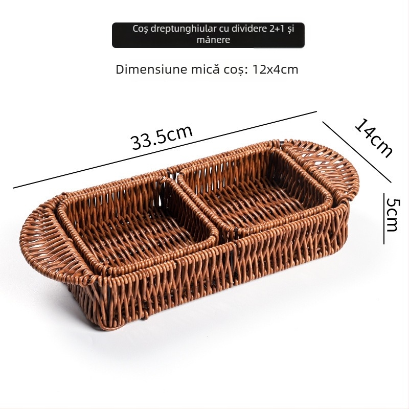 Farfurie pentru fructe – ceramică, stil outdoor, design simplu, Nr. produs 9658412