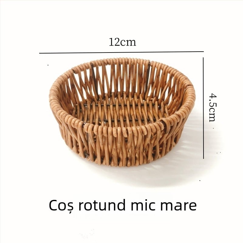 Farfurie pentru fructe – ceramică, stil outdoor, design simplu, Nr. produs 9658412