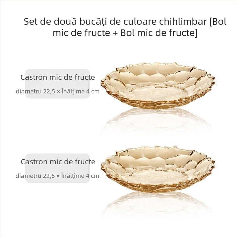 Farfurie de fructe din ceramică, stil exterior, calitate de primă clasă