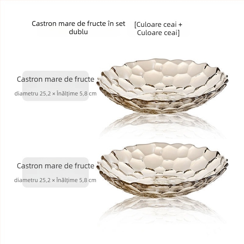 Farfurie de fructe din ceramică, stil exterior, calitate de primă clasă