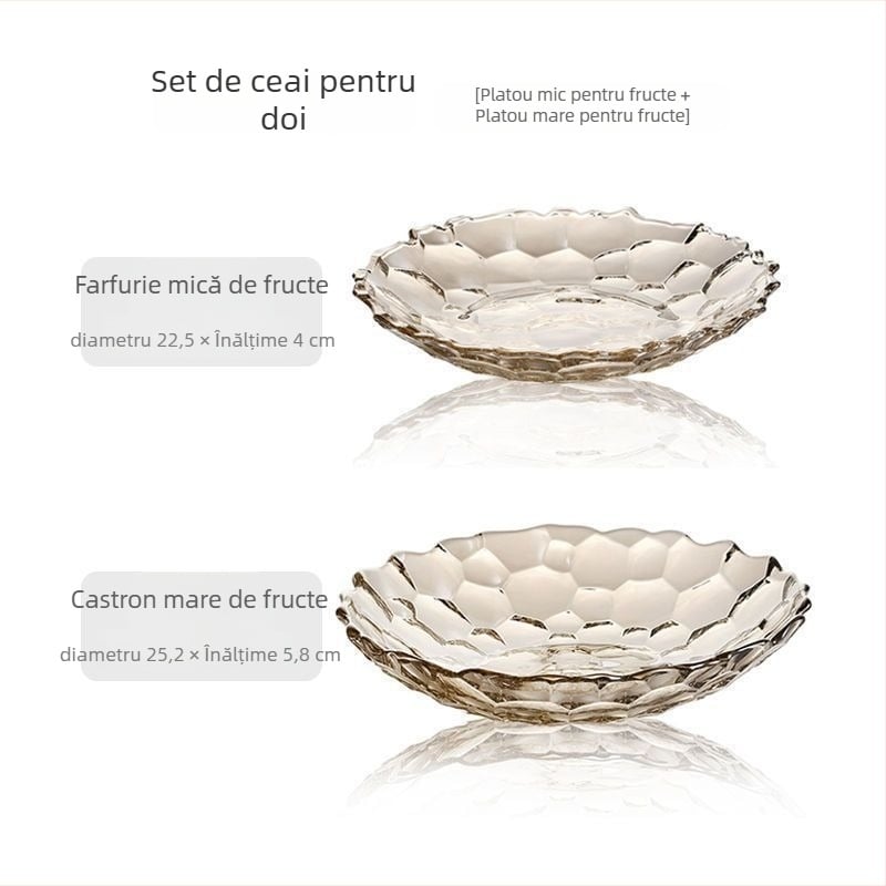 Farfurie de fructe din ceramică, stil exterior, calitate de primă clasă