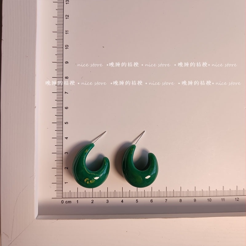 Cercei din rășină, stil pastoral, proaspăt și dulce, inspirați de Platycodon grandiflorum, vara 2021