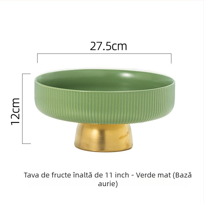 Chen Huang Farfurie de Fructe din Ceramică, Stil Simplu