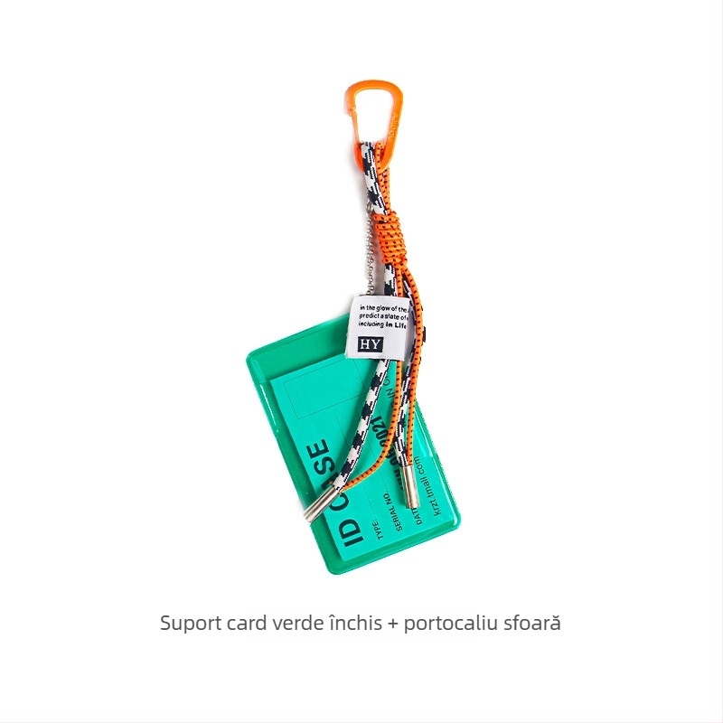 Port-card din PVC transparent cu clips, compartiment pentru card, imprimare logo, personalizabil – Origine Zhejiang