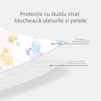 Manșete de unică folosință pentru copii — anti-derapaj, model aleator