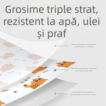 Manșete de unică folosință pentru copii, protecție, material textil, potrivire universală, model solid