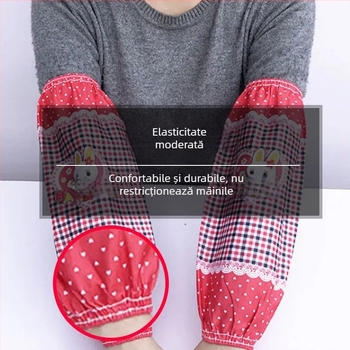 Protecții pentru mâneci de bucătărie - rezistente la ulei și pete, pânză impermeabilă, stil minimalist