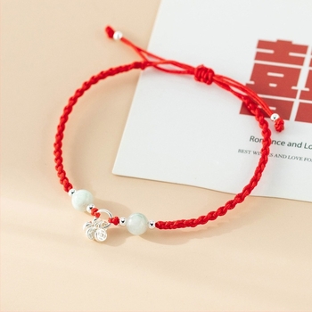 Brățară din argint S925, design geometric, stil coreean pentru femei, execuție precisă, lansare toamnă 2025