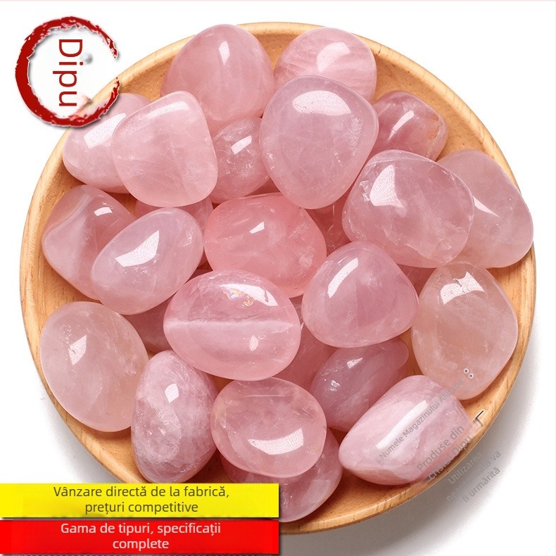 Pietriș de cristal pentru acvarii și ghivece – naturali, formă geometrică, măcinare și lustruire, pungă PP