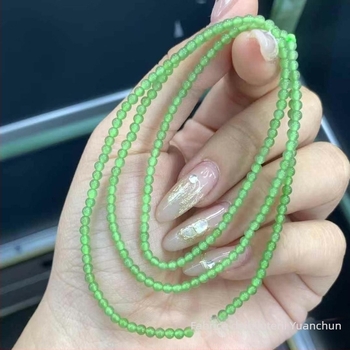 Bratara din jasper cu mărgele rotunde, luciu neted, piatră naturală, ambalare personalizabilă