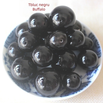 Brățară din corn de bivol cu mărgele Buddha, realizată manual, stil Chinezesc