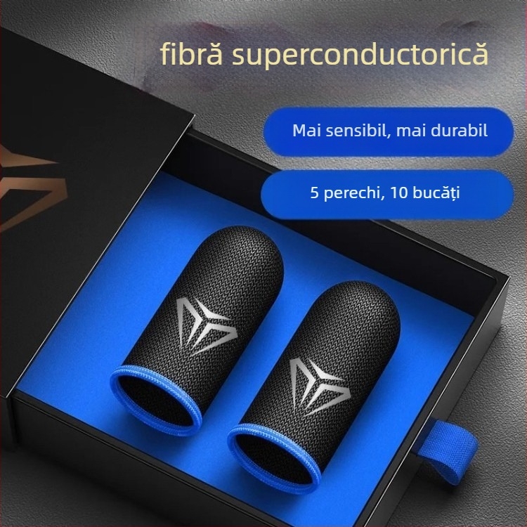 Mănușă de deget pentru gaming – anti-derapaj, ultra-subțire, half-finger pentru esporturi