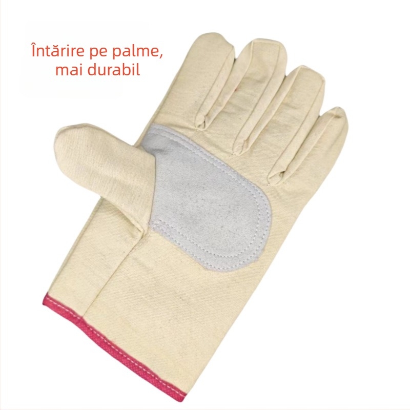 Mănuși de sudură din pânză – rezistente la uzură, Greutate 0.15, pentru uz în fabrici