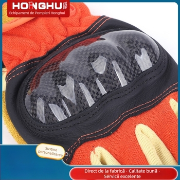 Mănuși de intervenție în situații de urgență pentru stingerea incendiilor – termoizolați, rezistenți la flacără, din fire de bumbac, pentru salvare și asistență