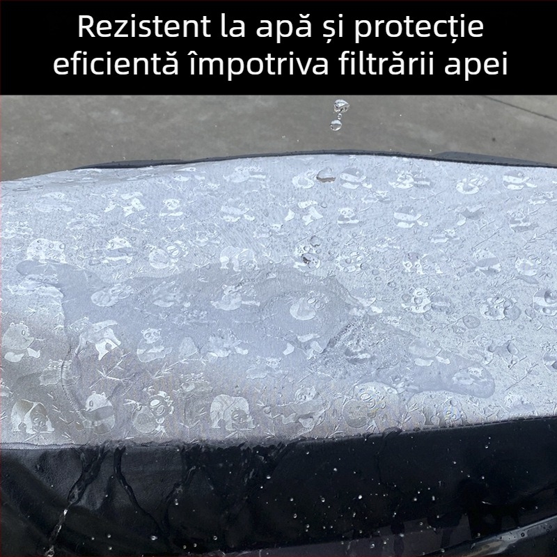 Husă pentru șa motocicletă – piele, universală pentru toate anotimpurile, personalizare disponibilă, imprimare a logo-ului