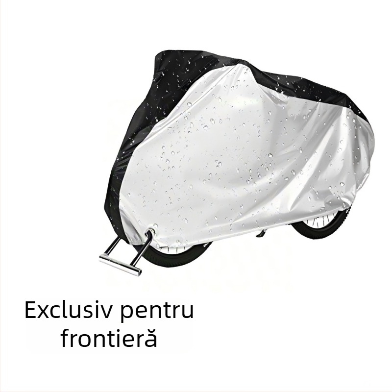 Acoperire pentru bicicletă - rezistentă la ploaie, protecție UV și praf, stil simplu