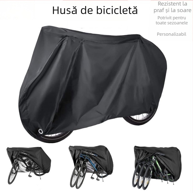 Acoperire pentru bicicletă - rezistentă la ploaie, protecție UV și praf, stil simplu