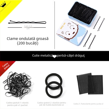 Clip de păr în formă U din metal pentru copii, accesorii pentru păr, toamna 2021