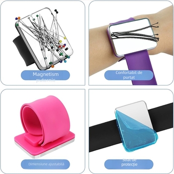 Instrument de coafură cu bratara magnetică — Brand Show off; Net content: 5; Origine: Dongguan; Importat: Nu