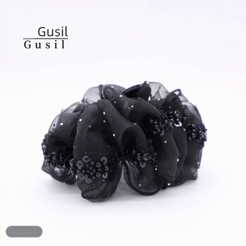 Clip de păr din plasă – făcut manual, design original, stil cloud grabber, grip pentru păr, accesorii pentru femei