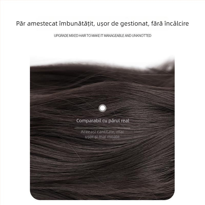 Padă pentru păr – creștere a volumului, rădăcină invizibilă în zona vârfului, sârmă cu temperatură înaltă, tratament mecanic