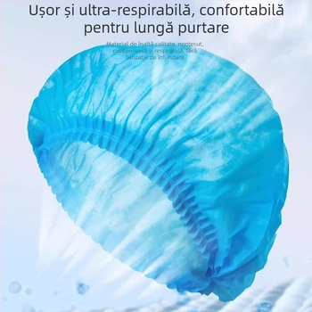 Bonetă de unică folosință, respirabilă, din material nețesut, pentru industria alimentară, interior