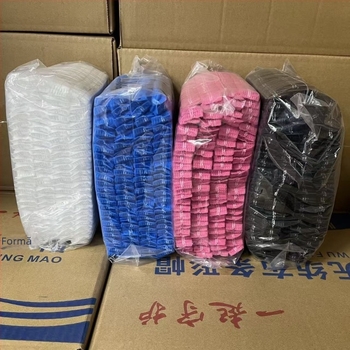 Șapcă bar de unică folosință, din material nețesut, protecție împotriva prafului și fumului de ulei, căptușeală cu bandă, orificii de respirație