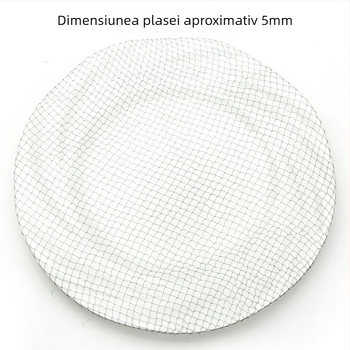 Plasă de păr invizibilă pentru coc, din nailon, ochiuri de 5 mm, set de 10 bucăți