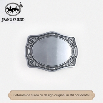 Închizătoare pentru curea, model vestern, gol pentru DIY, aliaj