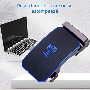 Cataramă automată pentru curea – dreptunghiulară din aliaj, stil business, model imprimat