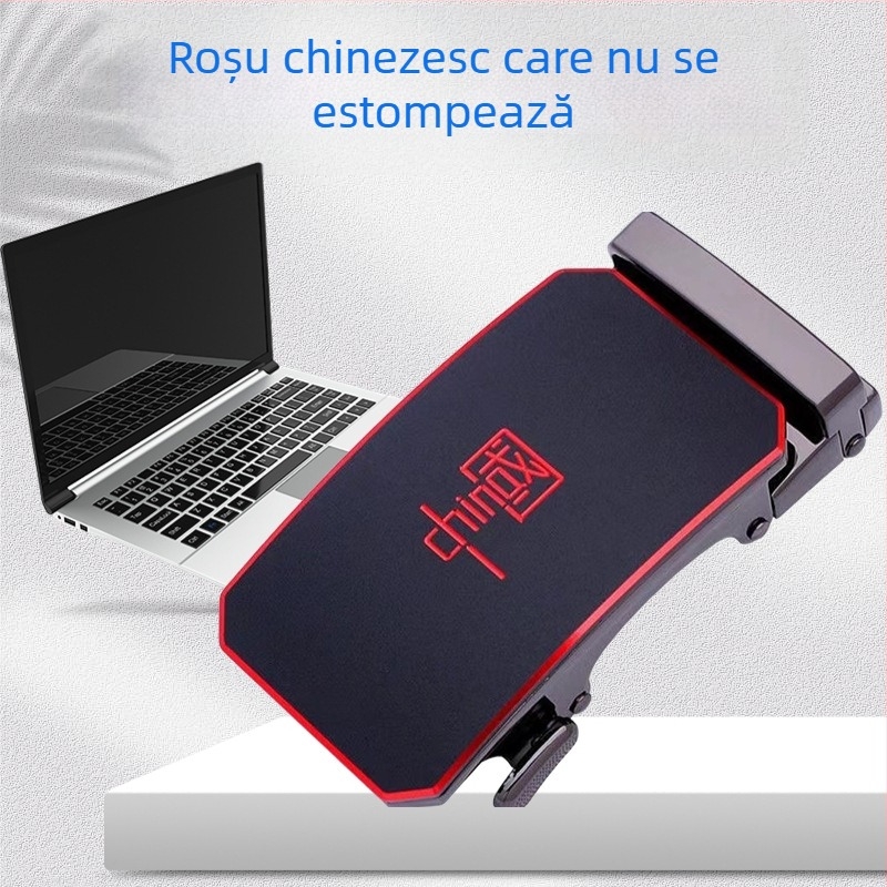Cataramă automată pentru curea – dreptunghiulară din aliaj, stil business, model imprimat