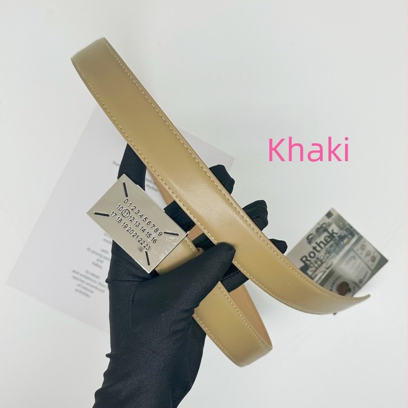 Curea unisex din piele PU, cataramă din aliaj, închidere netedă, lățime 2-4 cm, stil coreean