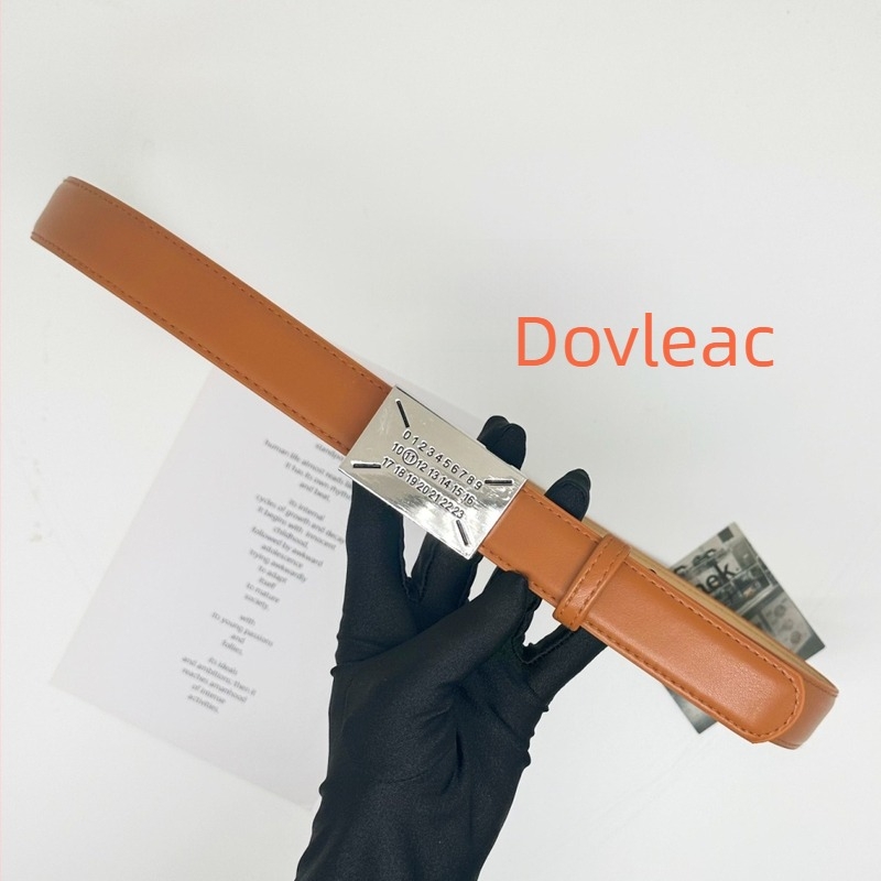 Curea unisex din piele PU, cataramă din aliaj, închidere netedă, lățime 2-4 cm, stil coreean