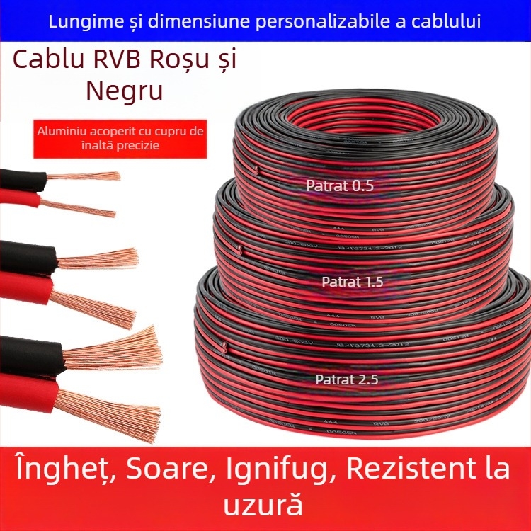 Shengtai Pearl River cablu cu dublu conductor paralel pentru afișaje exterioare – pentru cutii de iluminat și boxe