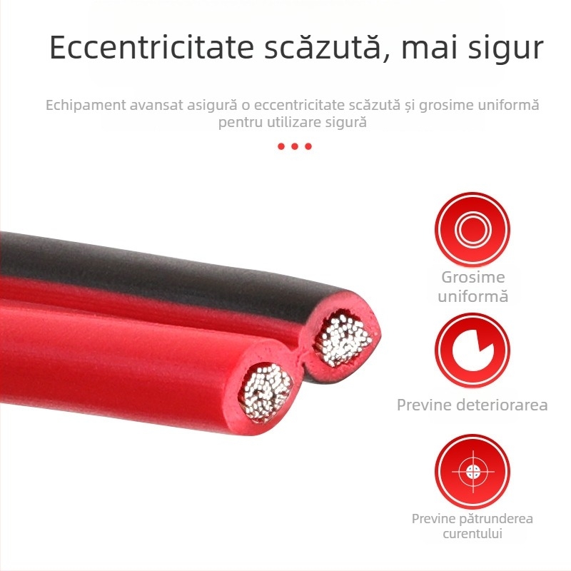 Shengtai Pearl River cablu cu dublu conductor paralel pentru afișaje exterioare – pentru cutii de iluminat și boxe