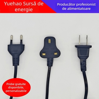 Cablu cu priză – miez din cupru pur; destinat echipamentelor electrice interne; conform standardelor britanice, americane și chineze