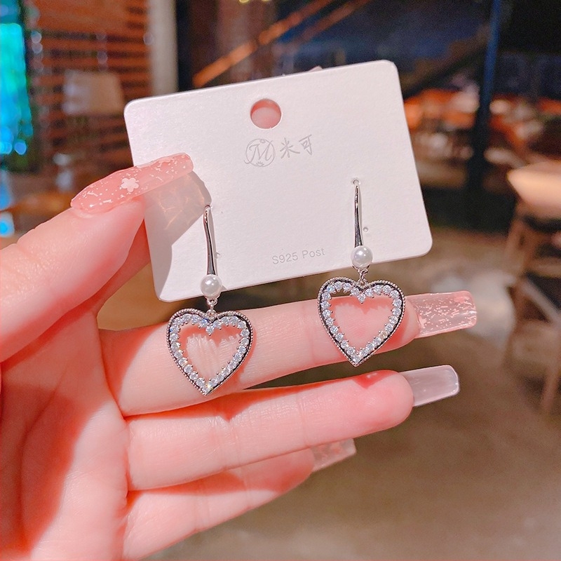 Cercei – cupru, placare electrolitică, Mike brand, stil animație, proaspăt și dulce