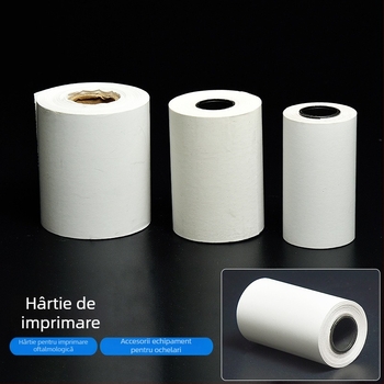 Rolă de hârtie termică sensibilă pentru imprimante de optometrie, model 805633, hârtie, utilizare în birou