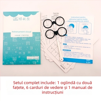 Baoshijia oglindă cu două fețe, cu sticlă optic, cadru turnat prin injecție, pentru învățare